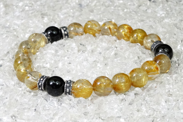 ルチルクォーツ　ブレスレット